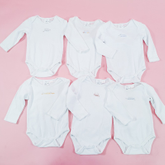 Zara Baby บอดี้สูทแขนยาว Size 9-12  9-12 months (80 cm) ทั้งหมด 6ตัว
