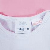 Zara Baby บอดี้สูทแขนยาว Size 9-12  9-12 months (80 cm) ทั้งหมด 6ตัว