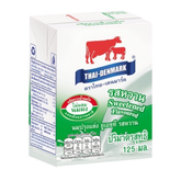 นมไทย-เดนมาร์ค รสหวาน ขนาด 125 ml. บรรจุ 48 กล่อง