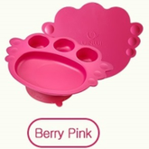 Suction Baby Angel tray - Berry Pink (จานชามดูดโต๊ะ) 100% BPA Free