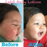 Latif Organic Baby Head to toe & Organic Baby Lotion (แพ็คคู่) 250ml + 250ml สำหรับผิวแพ้ง่ายและบอบบาง