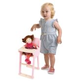 Tender Leaf Toys ของเล่นไม้ ของเล่นบทบาทสมมติ เก้าอี้ทานข้าว สวีตตี้พาย Sweetiepie Dolly Chair