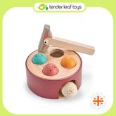 Tender Leaf Toys ของเล่นไม้ ของเล่นเสริมพัฒนาการ เกมนกหัวขวานทุบทะลุมิติ Woodpecker Game