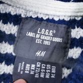 เสื้อกันหนาวไหมพรม L.O.G.G H&M Size EUR 74 US 6-9M