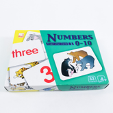 pelangi Flash Cards BRIGHT STEP CARDS - NUMBERS 0-10