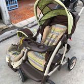 Graco รถเข็น + คาร์ซีทกระเช้า มาเป็นคู่ มือ 2 สภาพสวย