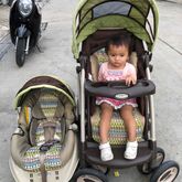 Graco รถเข็น + คาร์ซีทกระเช้า มาเป็นคู่ มือ 2 สภาพสวย