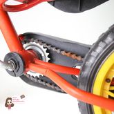 จักรยาน มีเสียงแข็งแรง สีแดง-เหลือง 54-04-026