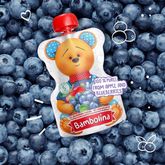 Bambolina Apple and Bluberries Puree 90g (12pc)