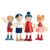 Tender Leaf Toys ของเล่นไม้ ตุ๊กตา ครอบครัวตุ๊กตา Doll Family