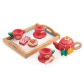 Tender Leaf Toys ของเล่นไม้ ของเล่นบทบาทสมมติ ชุดทำอาหาร ชุดน้ำชา Tea Tray Set