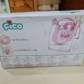 มือสอง Fico เปลไฟฟ้า พร้อมมุ้งกันยุง สีฟ้า