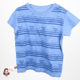 [คุณแนนชลิตา] เสื้อยืด ZARA 18-24m สีน้ำเงิน  (sold)