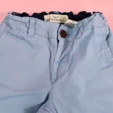 H&M L.O.G.G กางเกงขายาวเอวยางยืดสีฟ้าอ่อนไซส์1/2y