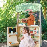 Tender Leaf Toys ของเล่นไม้ ร้านค้าและโรงละครไม้ Woodland Stores and Theatre