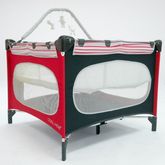 Coolkids Playpen Cool kids Play Yard Patio (RED) สภาพ90%