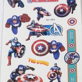 สติ๊กเกอร์ แทททู สำหรับเด็ก เซตละ 4 แผ่น ลาย Super Hero Tattoo sticker