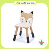 Tender Leaf Toys เฟอร์นิเจอร์เด็ก เฟอร์นิเจอร์ไม้ เก้าอี้ลายสุนัขจิ้งจอก Forest Fox Chair