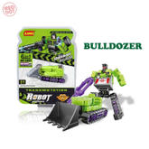 หุ่นยนต์แปลงร่าง รถแทรกเตอร์ ( BULLDOZER ) 01 สีเขียว ทรานฟอร์เมอร์ Transformers Robot รถแปลงร่าง