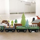 Tender Leaf Toys ของเล่นรถไฟ ชุดรถไฟในป่าใหญ่ Wild Pines Train Set