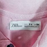 เสื้อโปโล zara baby size 3-4 104 cm