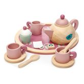 Tender Leaf Toys ของเล่นไม้ ชุดทำอาหาร ชุดน้ำชาลายนกน้อย Birdie Tea Set