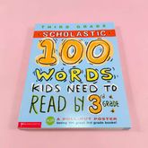 หนังสือ 100 words kids need to read by 3rd grade ฟ้า
