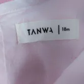  TANWY เดรสกระโปรงสีชมพูไซส์ 18m