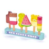 Tender Leaf Toys ของเล่นไม้ ชุดทำอาหาร ของเล่นบทบาทสมมติ ร้านไอศกรีมแท่ง Ice Lolly Shop