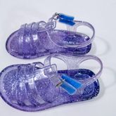 รองเท้า Carter's Jelly Sandals สี Purple 2-4 years size 14.6