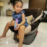 Car Seat: Ailebebe รุ่น Kurutto Premium สีน้ำตาล สำหรับเด็กแรกเกิด - 4 ปี 