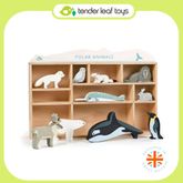 Tender Leaf Toys ของเล่นไม้ ของเล่นเสริมพัฒนาการ ชุดสัตว์ขั้วโลก Polar Animals