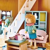 Tender Leaf Toys ของเล่นไม้ บ้านตุ๊กตา เฟอร์นิเจอร์ห้องนั่งเล่น Dolls House Sitting Room Furniture