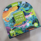 Puzzle game dinosaur