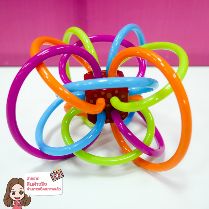Manhattan Toy Winkel Rattle & Sensory Teether Toy
