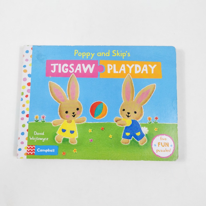 หนังสือ Poppy and Skip's Jigsaw Playday (Puzzle Bunnies)
