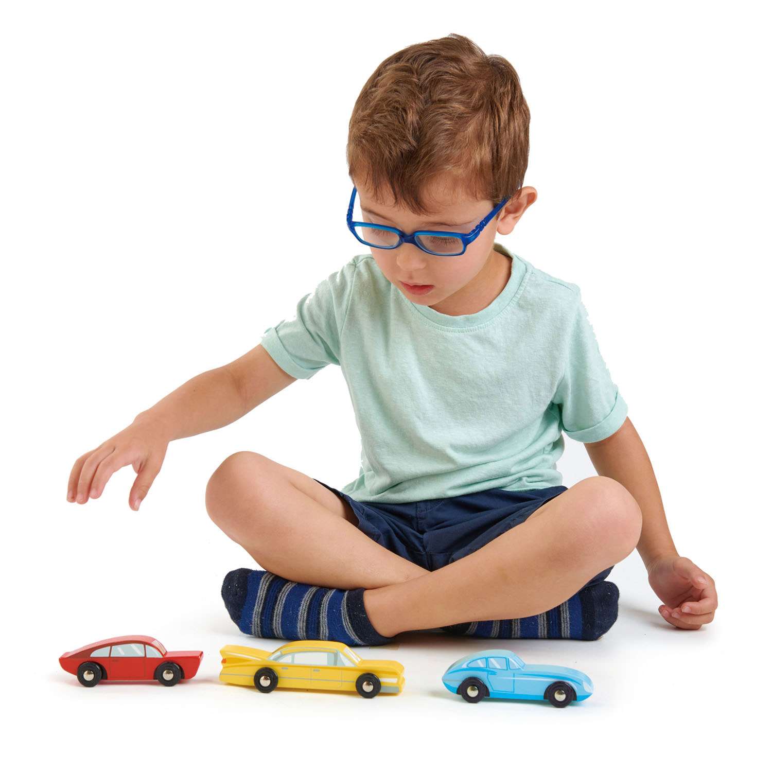 Tender Leaf Toys ของเล่นไม้ รถของเล่น รถย้อนยุค Retro Cars