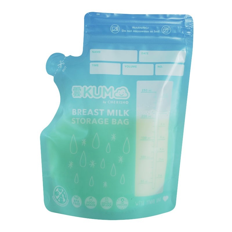 KUMO Breast milk storage bag คุโมะ ถุงเก็บน้ำนมแม่ Food Grade (ไม่มีสาร BPA)