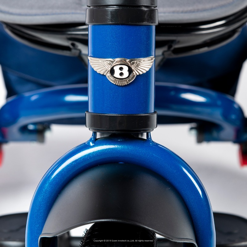 BENTLEY TRICYCLE สีน้ำเงิน รถเข็นเด็ก/จักรยานสามล้อ *แถมที่รองแก้วลิขสิทธิ์แท้