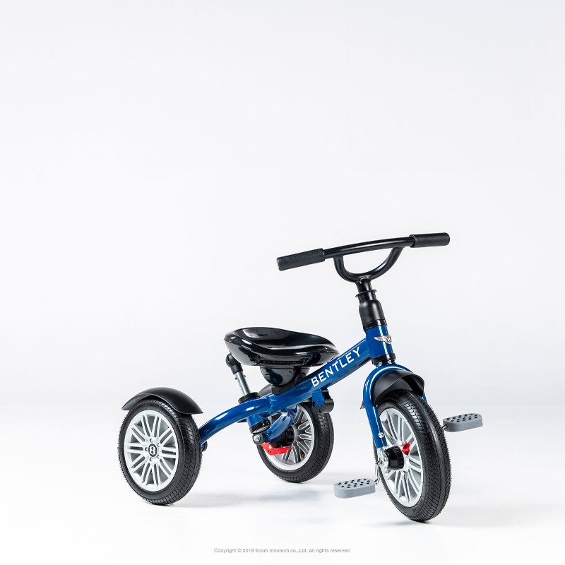 BENTLEY TRICYCLE สีน้ำเงิน รถเข็นเด็ก/จักรยานสามล้อ *แถมที่รองแก้วลิขสิทธิ์แท้