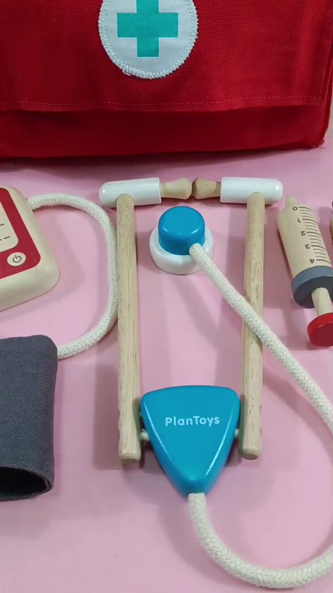 PlanToys ของเล่นไม้แปลนทอยส์ชุดคุณหมอ