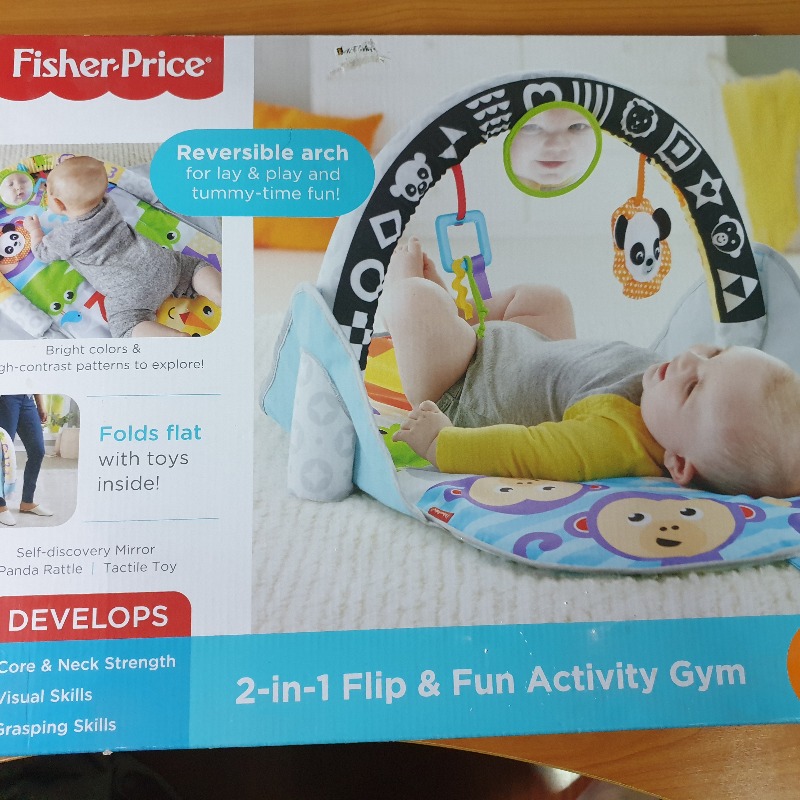 Fisher Price 2-in-1 Flip & Fun Activity Gym