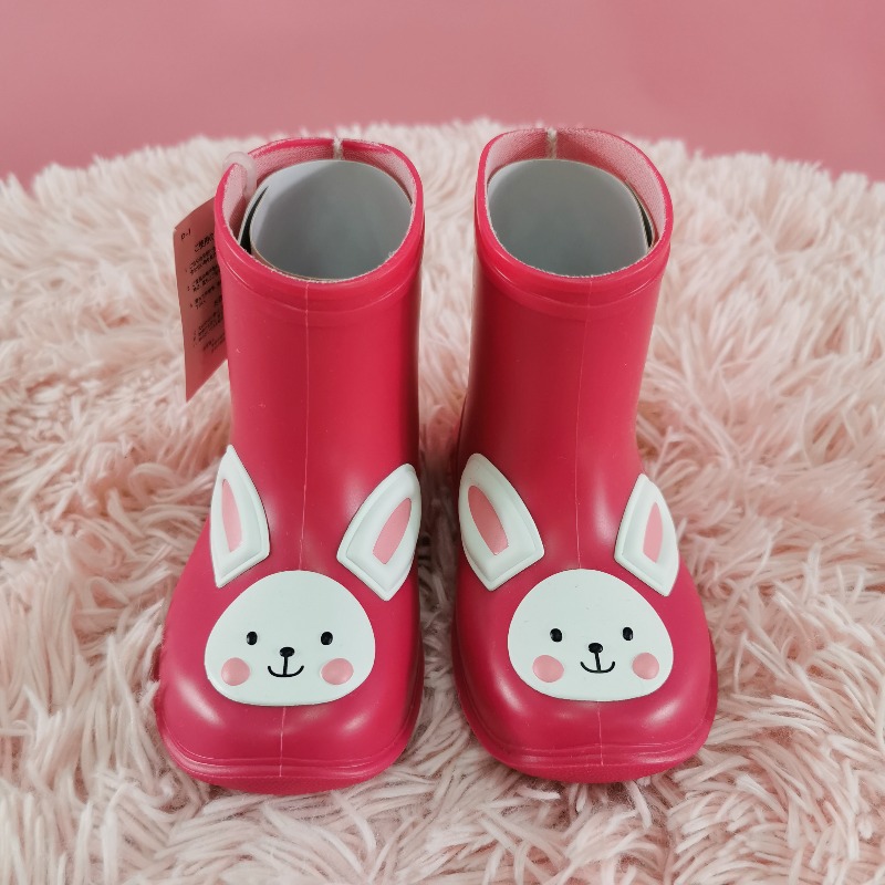 รองเท้าบูทกันน้ำเด็ก ลายกระต่าย Size14 CM ของใหม่ ซื้อจากญี่ปุ่น