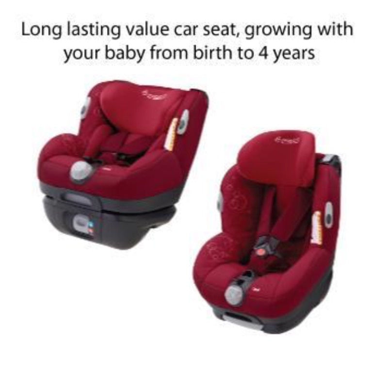 Maxi-Cosi คาร์ซีท สีโอปอล ใช้ได้ตั้งแต่แรกเกิด ถึง 4 ขวบ รับน้ำหนักได้ ถึง 20 กิโล สภาพ85%