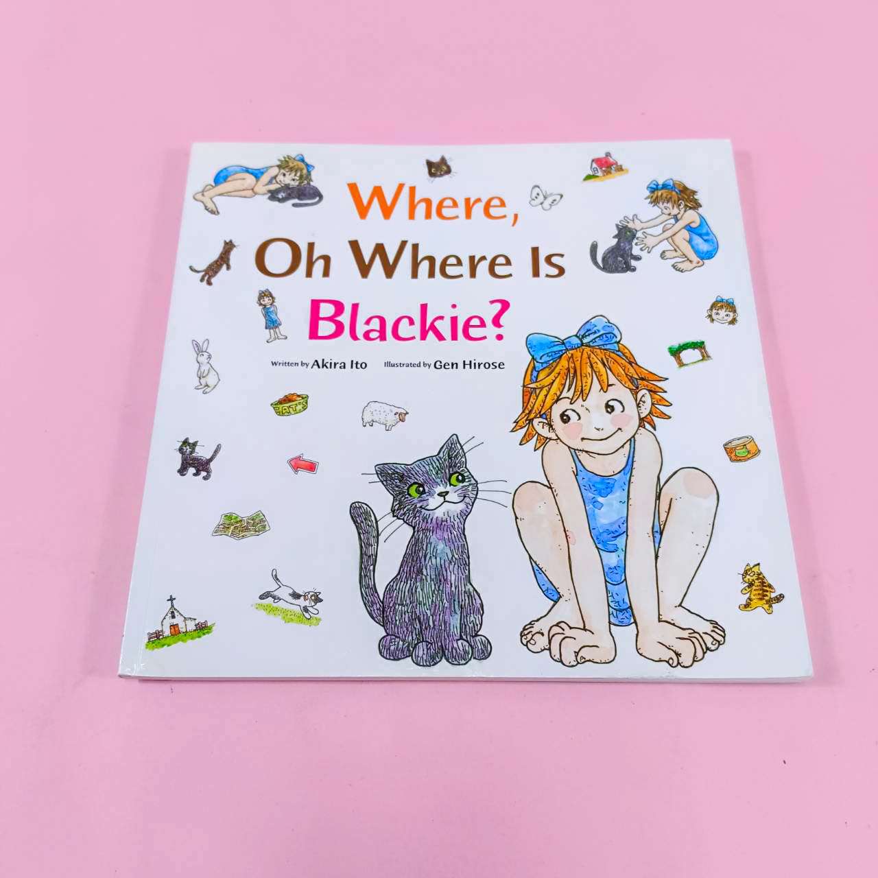 หนังสือ  Where, Oh Where Is Blackie? 