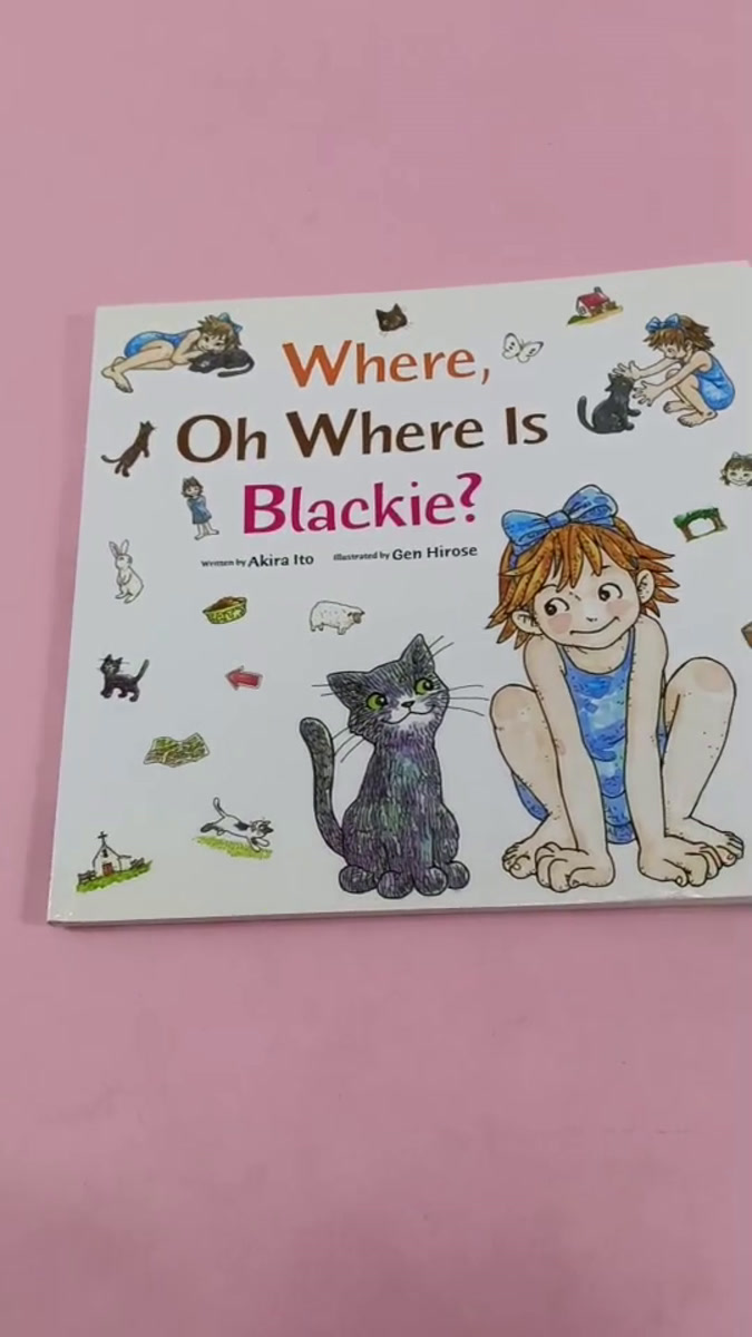 หนังสือ  Where, Oh Where Is Blackie? 