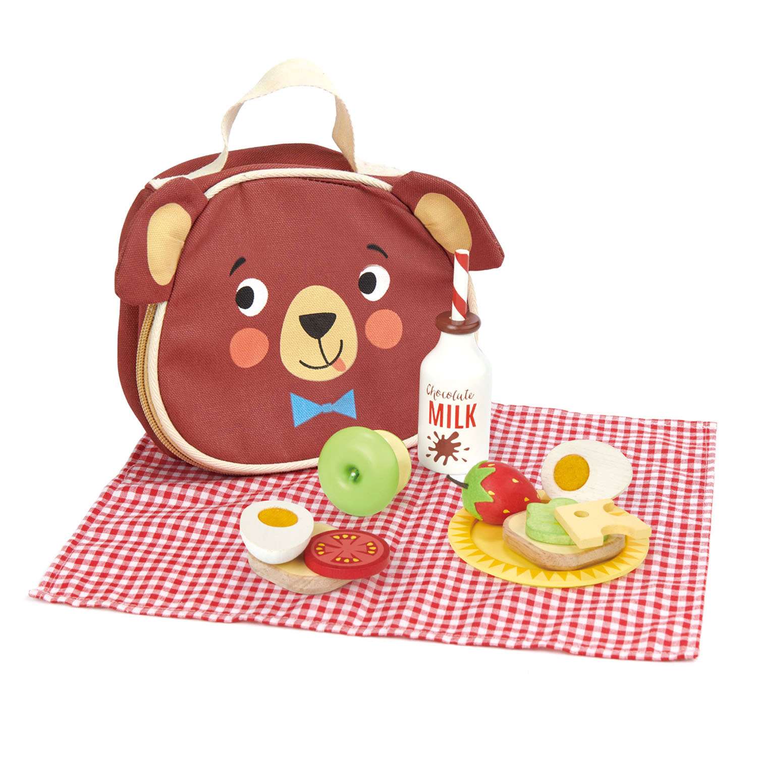 Tender Leaf Toys ของเล่นไม้ ของเล่นบทบาทสมมติ ปิคนิคหมีน้อย Little Bear's Picnic