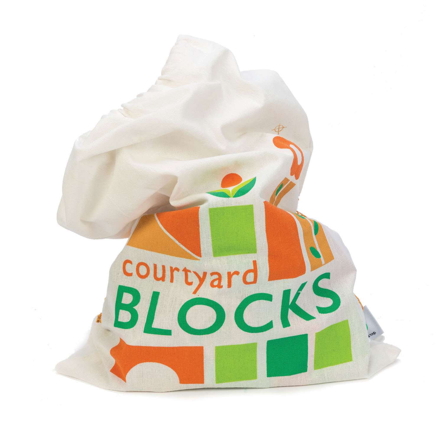 Tender Leaf Toys ของเล่นไม้ ของเล่นเสริมพัฒนาการ ชุดบล็อกคอร์ทยาร์ด Courtyard Blocks