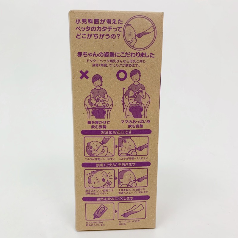  (ขายแล้ว) [คุณน็อต วรฤทธิ์ ] 🍼Dr.Bétta รุ่นBrain 5oz. Limited Edition ของแท้100%จากญี่ปุ่น 