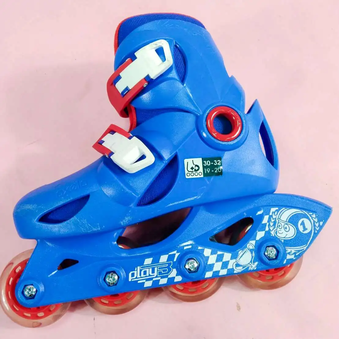 รองเท้าสเก็ตสำหรับเด็ก รุ่น Play 3 roller blade decathlon Size EU 30-32 